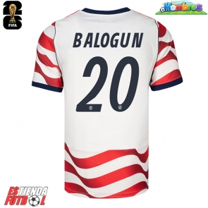 Estados Unidos Folarin Balogun #20 Primera Equipación Mundial 2026 Manga Corta